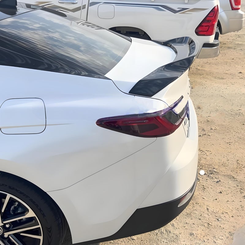 NEESPOC Rear Trunk Spoiler Wing ABS Fit for Toyota Camry 2025 2026 R Style LE/SE/XLE/XSE/Hybrid Duckbill High Kick Decklid Lip Exterior Accessories(Gloss Black) - Image 3