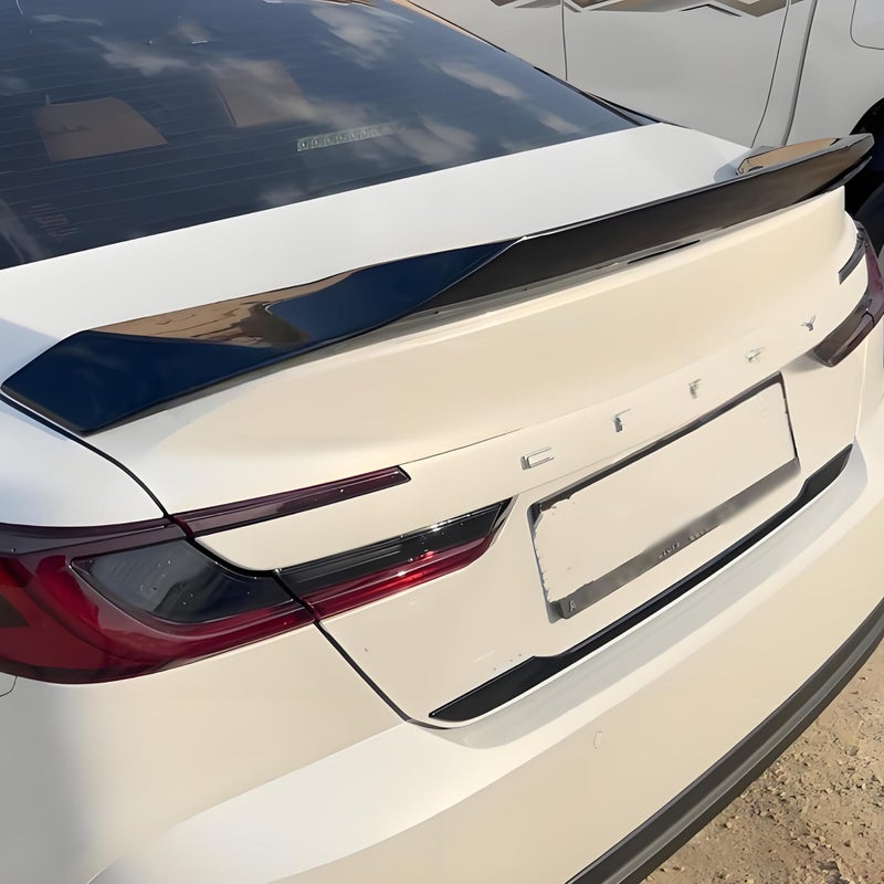 NEESPOC Rear Trunk Spoiler Wing ABS Fit for Toyota Camry 2025 2026 R Style LE/SE/XLE/XSE/Hybrid Duckbill High Kick Decklid Lip Exterior Accessories(Gloss Black) - Image 4