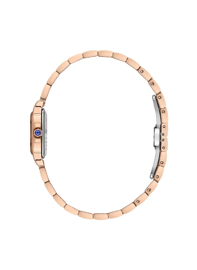 BEVERLY HILLS POLO CLUB Polo Club Women's Watch, Analog Display and Metal Strap - BP3600C.430, Rose Gold