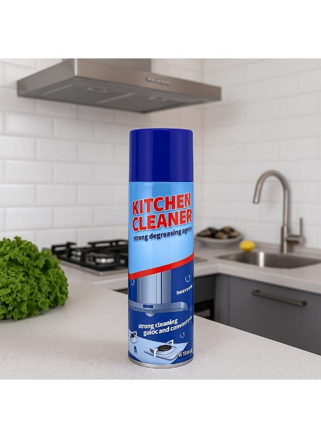 DubaiGallery Instant Action Kitchen Degreaser Aerosol, Designed to Eliminate Tough Grease, Sticky Residue and Kitchen Dirt, Safe for Most Hard Surfaces, Quick Cleaning Results, Easy to Apply Spray Formula, Household and Commercial Cleaning Essential, 500ml - Image 2