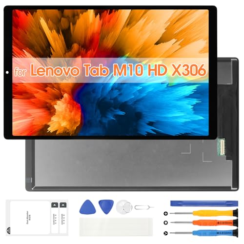 ARSSLY LCD Display for Lenovo Tab M10 HD Screen Replacement for Lenovo Tab M10 HD TB-X306 X306F 10.1 inch Touch Screen Digitizer Glass Assembly with Repair Parts - Image 1
