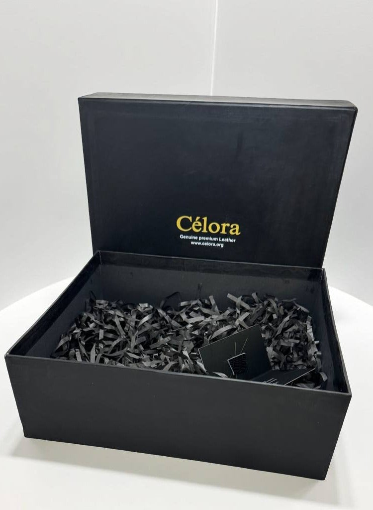 celora Convertible CrocTextured Leather Clutch  Crossbody Bag - Image 4