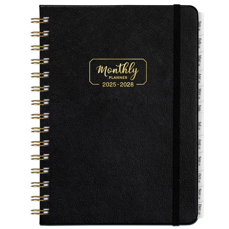 Coboll Monthly Planner 2025-2028 - 3 Year Monthly Planner from July 2025 to June 2028, Monthly Calendar 2025-2028 with Thick Paper, Tabs, 6.4'' x 8.5'' - Image 1