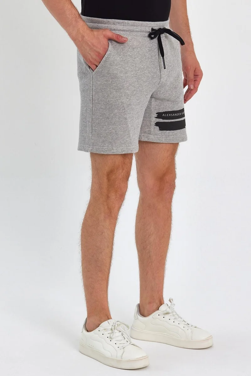 الكسندرجاردي Alexander Gardi Printed Shorts with Tie Waist (E23-0018)