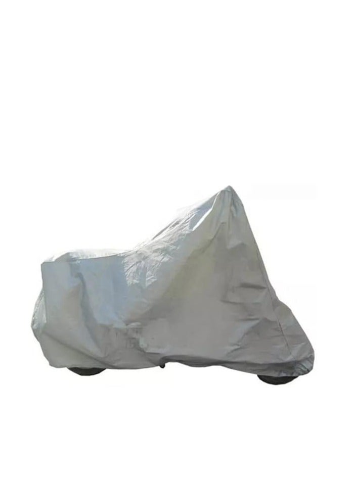 Motorcycle Scooter Cover Full Waterproof Dsco - Silver - XL