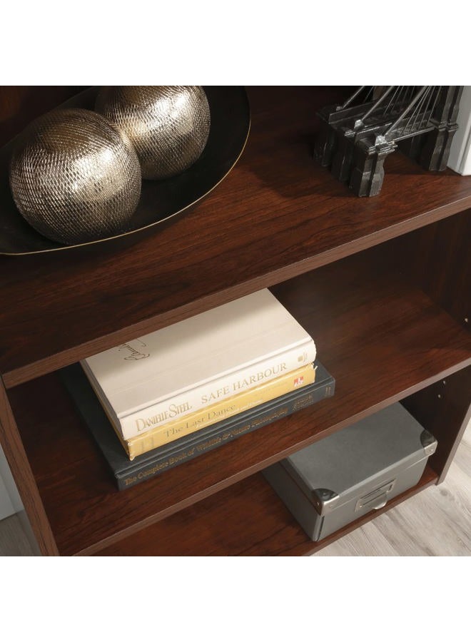 SAUDER Beginnings 3-Shelf Bookcase, Bookshelf with Adjustable Storage Shelves, in Brook Cherry - Image 5