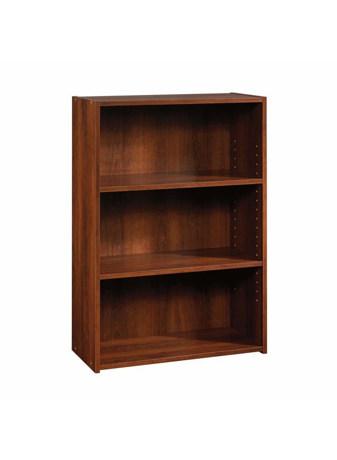 SAUDER Beginnings 3-Shelf Bookcase, Bookshelf with Adjustable Storage Shelves, in Brook Cherry - Image 1