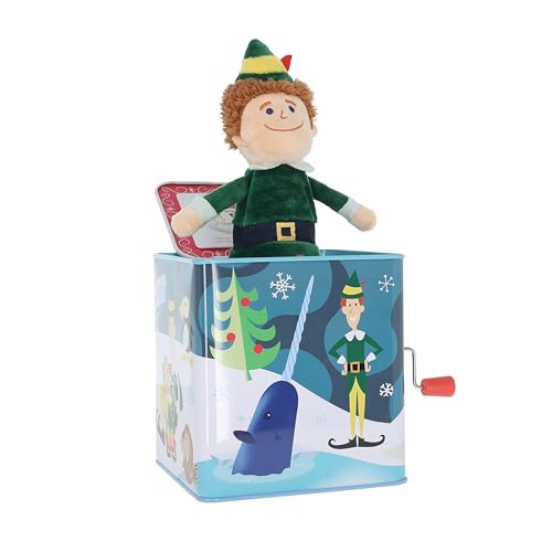 Kids Preferred Warner Brothers Elf JackinTheBox Buddy The Elf Musical Toy for Kids Toddlers - Image 1