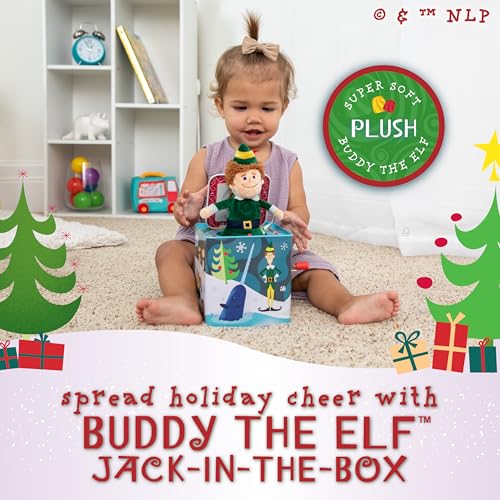 Kids Preferred Warner Brothers Elf JackinTheBox Buddy The Elf Musical Toy for Kids Toddlers - Image 3