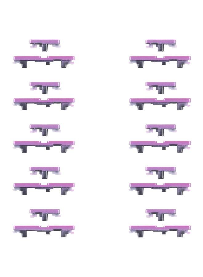 For Motorola G96 10pairs Power on and Volume Control on (Purple) - Image 1