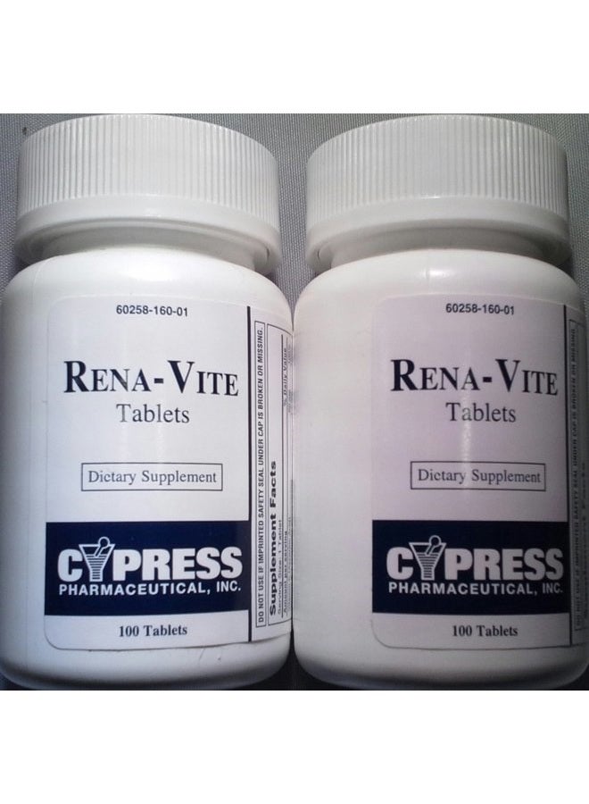 Rena-Vite Tablets, 100 Tablets Per Bottle (2 Bottles) - Image 1