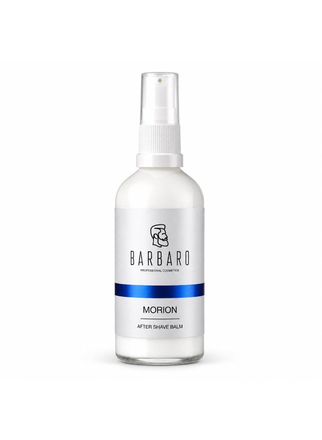 BARBARO After Shave Balm for Men – Instant Soothing & Redness Relief, Barber-Grade Post Shave Care, Morion Scent, 100 ml. - Image 1
