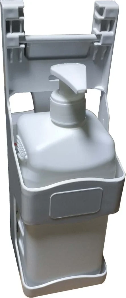Rennway Wall Mounted Liquid Soap and Disinfectant Apparatus