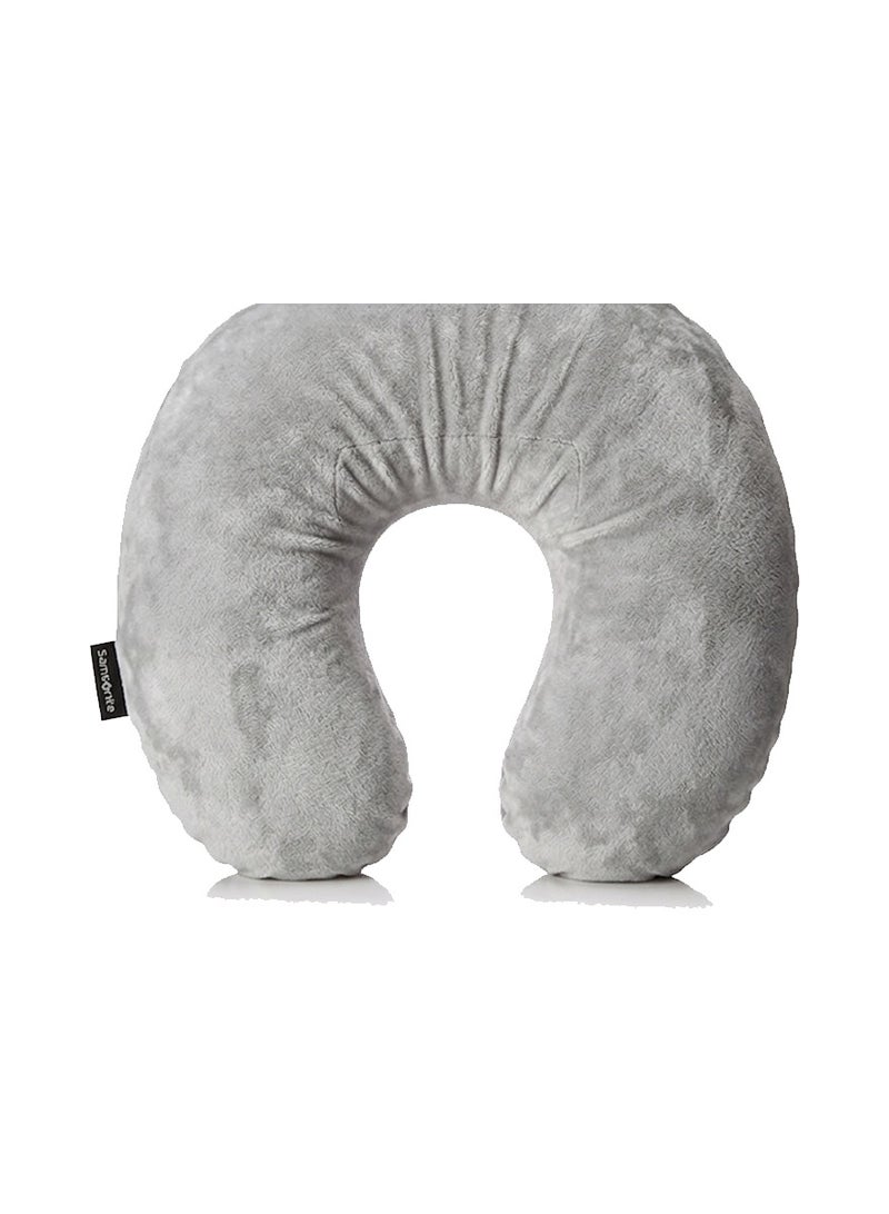 Samsonite Roll-up Memory Foam Pillow, 95% Polyester + 5% Spandex, Grey|Lightweight & Compact|Designed for comfort on the go - Image 4
