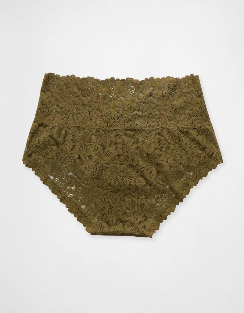 آري من امريكان ايجل سروال بقصّة بوي روزي بويبريف بحواف من الدانتيل بتغطية جريئة من الخلف