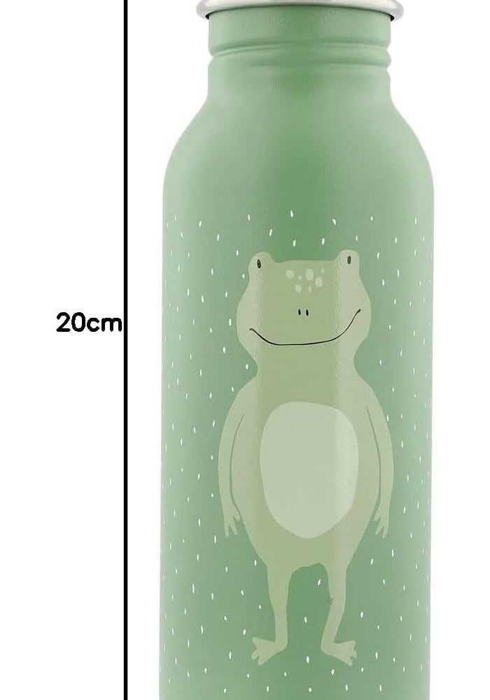 Trixie 500ml Stainless Steel Water Bottle - Mr. Frog Design - Image 5