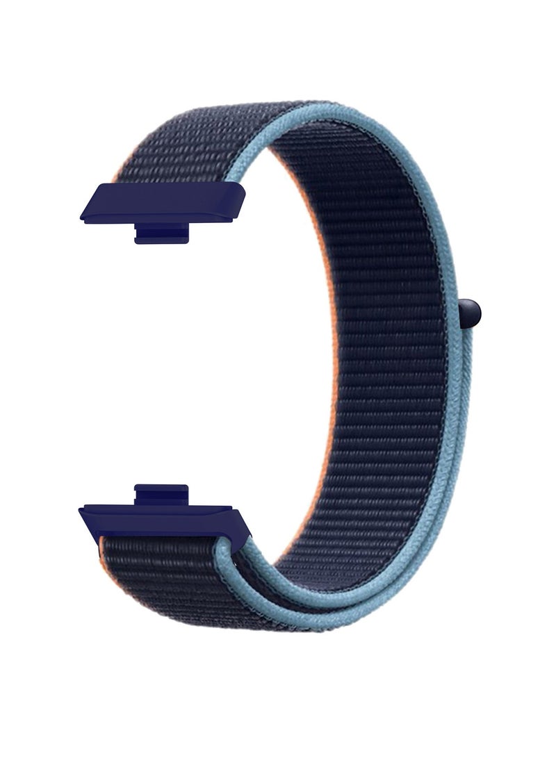 دوغي حزام حلقة نايلون بالفيلكرو متوافق مع ساعة Huawei Watch Fit 3 - Image 3