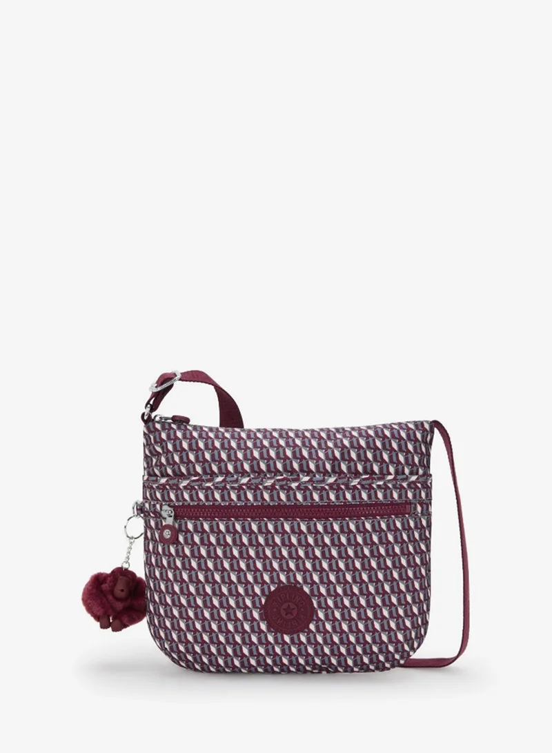 Kipling Arto Medium Shoulder Bag Across Body 3DK Wine