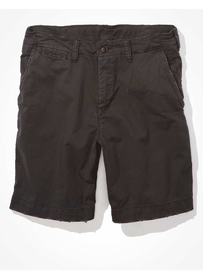 American Eagle - AE Flex 9" Lived-In Khaki Short - Image 1