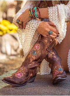 Loquat Embroidered Women's Boots Multicolour  - Image 2