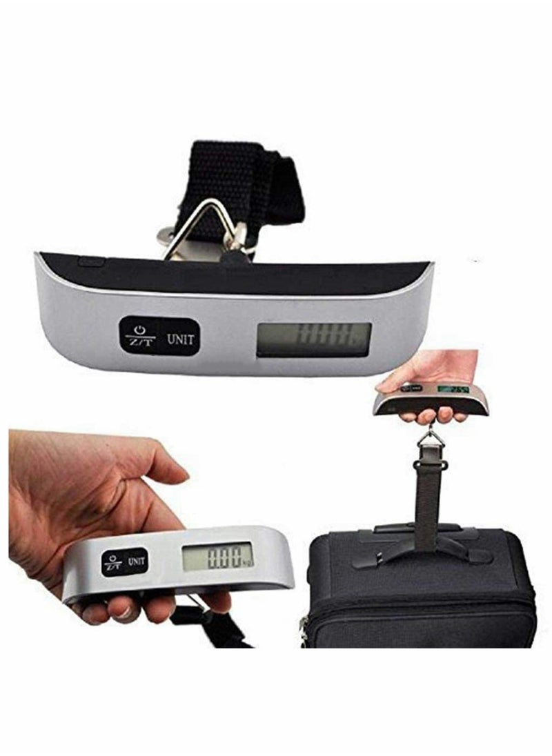 KASTWAVE - Luggage Scale Portable Digital Travel Suitcase Scales with Temperature Sensor, Tare Function, 50kg Electronic Balance Digital Luggage Hanging Scale,... - Image 1