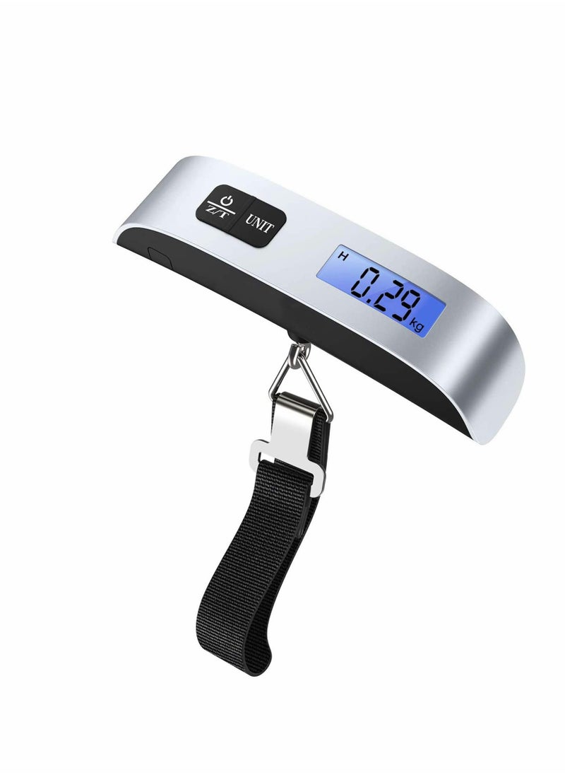 KASTWAVE - Luggage Scale Portable Digital Travel Suitcase Scales with Temperature Sensor, Tare Function, 50kg Electronic Balance Digital Luggage Hanging Scale,... - Image 1