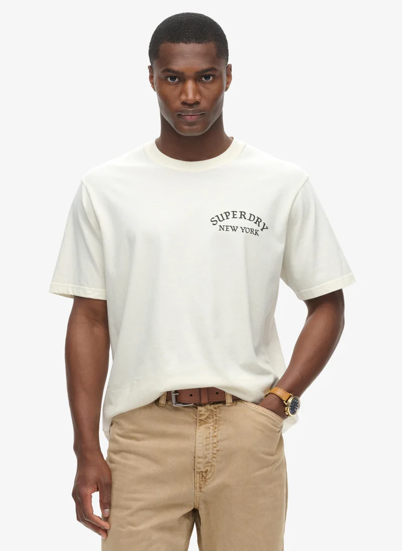 سوبر دراي Tattoo Back Graphic Loose Tee