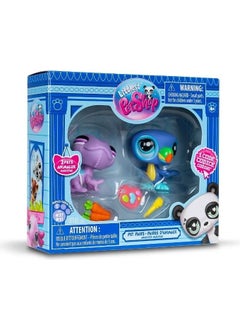 Littlest Pet Shop Lps Minis Chameleon and Toucan Bird 2-Piece Figure Set  - Image 5