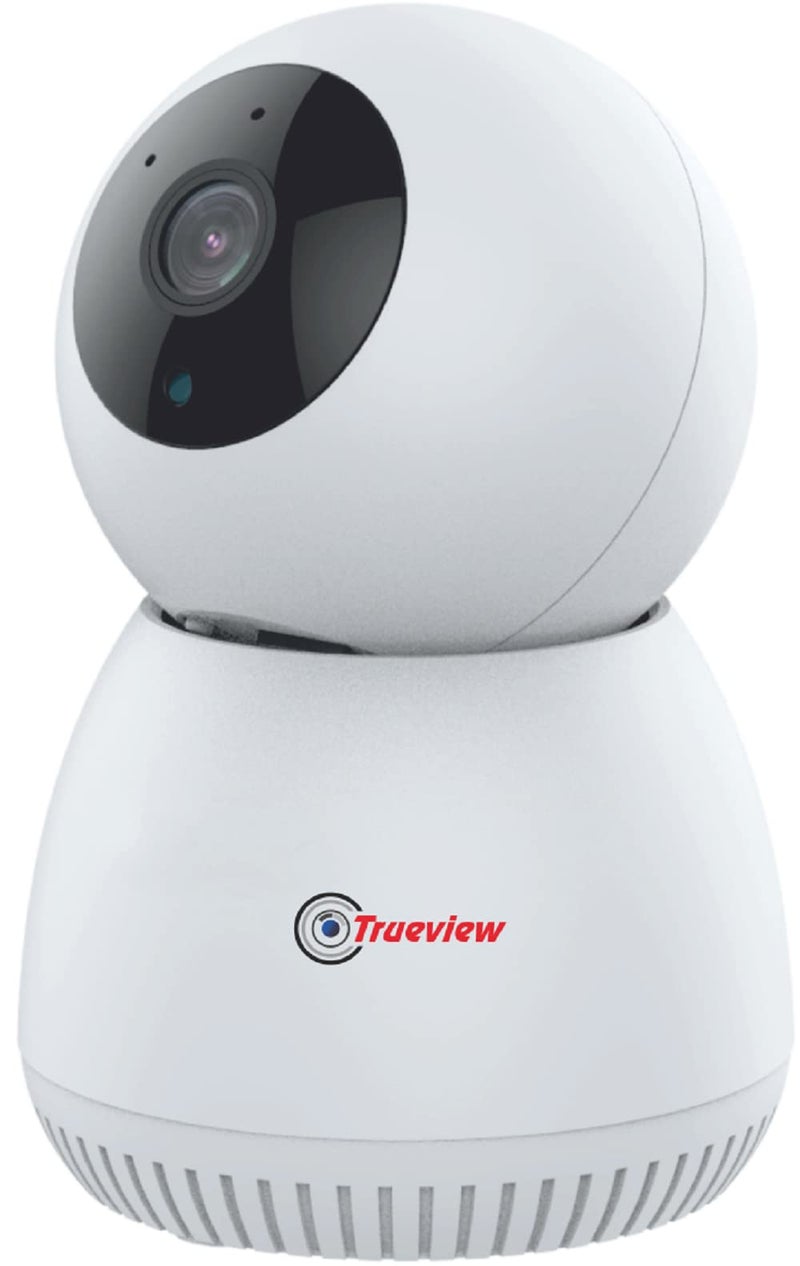 Trueview 3MP WiFi Robot Security Camera | 360° Pan Tilt | All-Time Color Night Vision | AI Auto Tracking & 2-Way Audio | Alexa Compatible | Supports 256GB Memory Card | STQC Certified for Privacy - Image 1