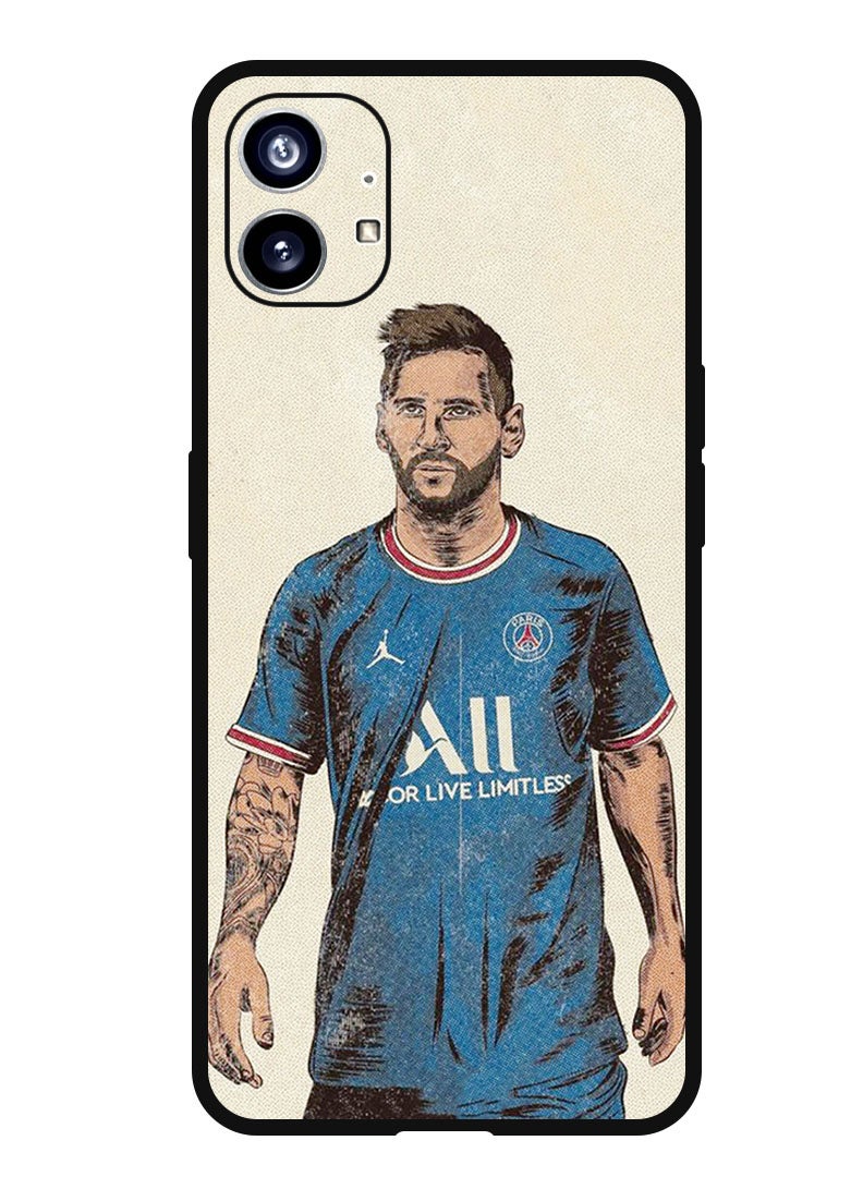 Theodor Protective Case Anti Scratch Shock Proof Bumper Cover For Nothing Phone 1 Messi - Image 1