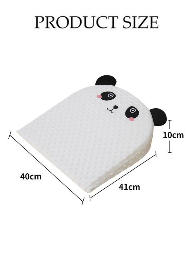 DUNISO Baby Ramp Pad, Nursing Pillow, Anti-Vomiting Feeding Baby Pillow, Toddler Feeding Pillow, Sleeping Nursing Pillow, Children's Neck Support，Baby Nursing Crib Wedge Sleep Pillow - Image 2