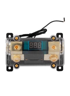 Y&D Car Audio Fuse Holder, Digital Display Power Fuses Inline ANL Include Distribution Block 1 Way in Out (250A)  - Image 1