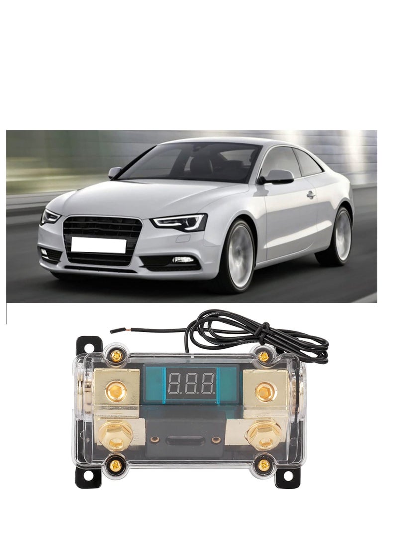 Y&D - Car Audio Fuse Holder, Digital Display Power Fuses Inline ANL Include Distribution Block 1 Way in Out (250A) - Image 1