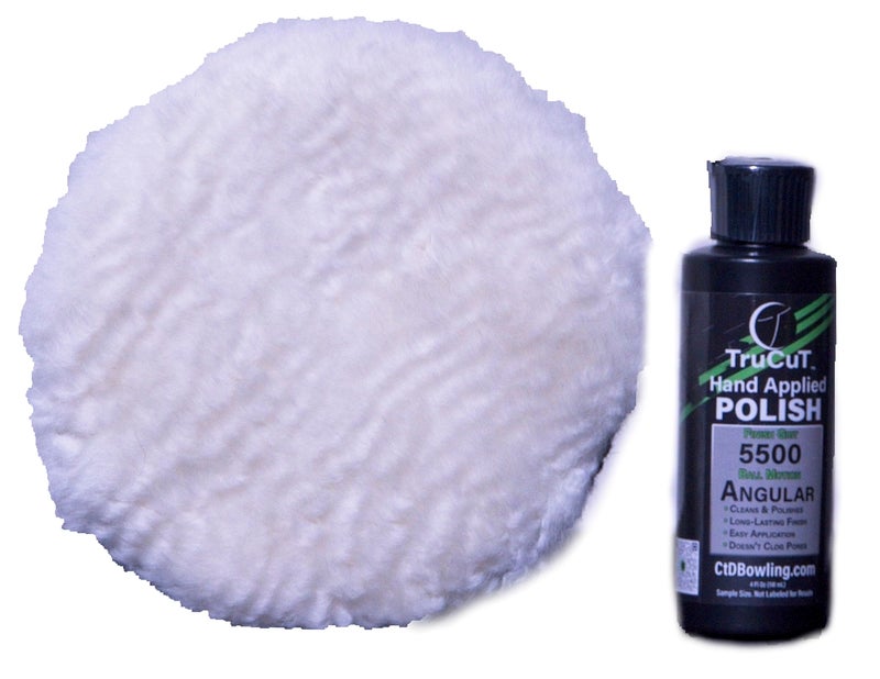 Creating The Difference TruCut Hand Applied Bowling Ball Polish Starter Kit with Polishing Pad | Powered by Turtle Wax | USBC Approved | 6200 Finish Grit | Cleans and Polishes - Image 1