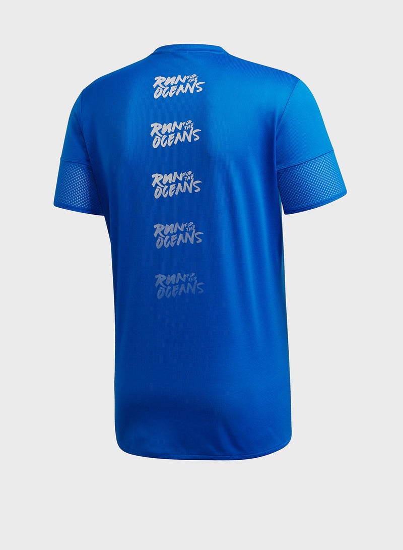 Adidas 25/7 Rise Up Parley T-Shirt - Image 2
