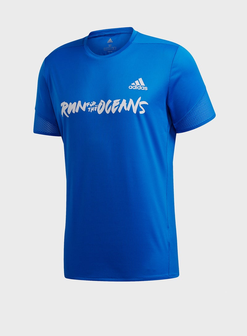 Adidas 25/7 Rise Up Parley T-Shirt - Image 1