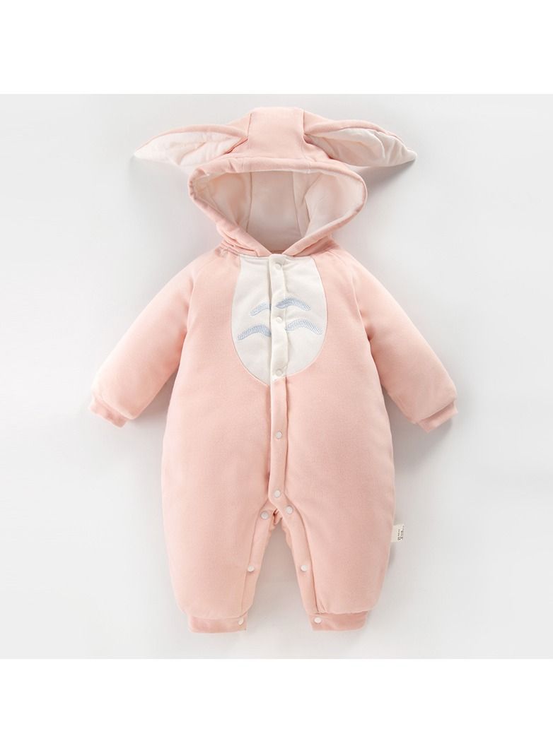 Loquat Baby Cute Padded Thick Warm Jumpsuit 