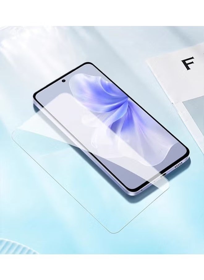 SNBFA 2 PCS Tempered Glass Screen Protector for Vivo V30 Lite, Comfortable Touch Feeling, Easy Clean Install, HD Clear Anti-scratch Anti-drop Anti-fingerprint Phone Display Cover Accessory  - Image 2