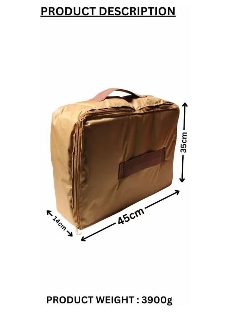 كادي ون طقم عزبة سفري للقهوة و الشا يجلسة ارضيه مع مسند ذراع قابل للطي للرحلات والتخييم بتصميم مميز - Image 3