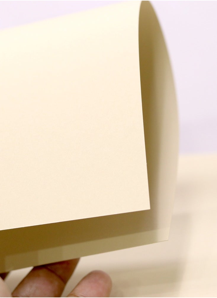 firstnock - Color Card Paper Cream, A5 - 20 Sheets - 250GSM Thick Colored Card Stock - Premium Craft Paper for DIY, Invitations, Arts & Crafts and Printing - Image 1