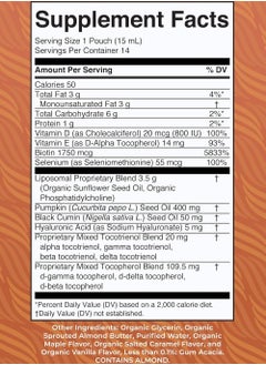 MaryRuth Organics Hair Care Liposomal Ultra Absorption, 14 Pouches each 0.5 fl.oz  - Image 2