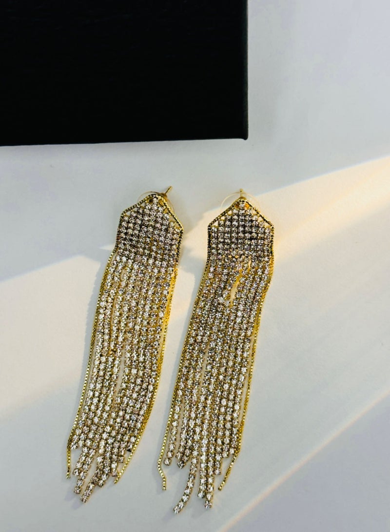 مشرق الأقراط شرابة فاخرة رائعة - Image 3