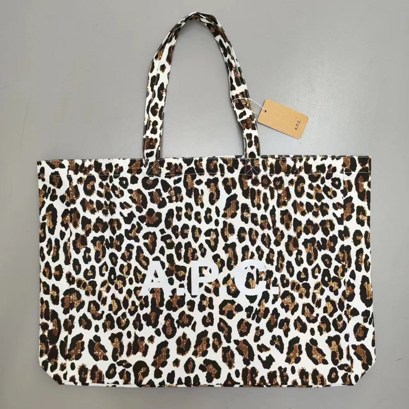 Japanese Korean Apc Tote Bag Shoulder Bag Handbag Shopping Bag Handbag Tote Large Capacity Lunch Bag - Image 1