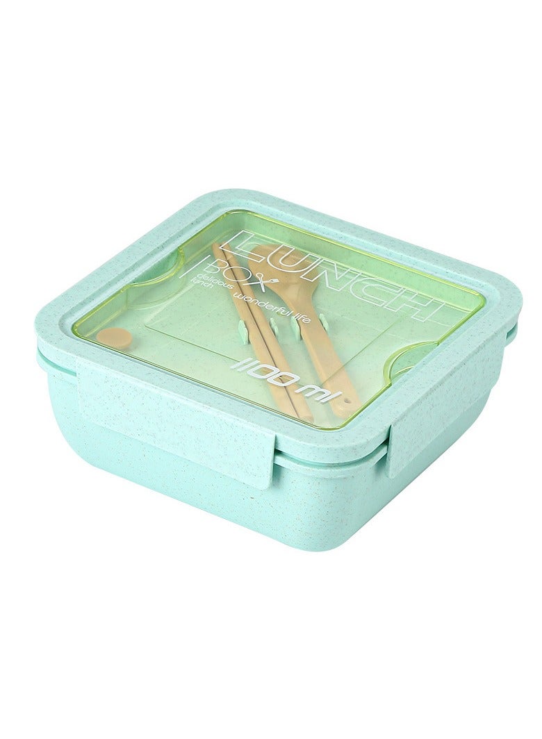 Lunch box can be microwave office lunch box separated lunch box students 1100ml