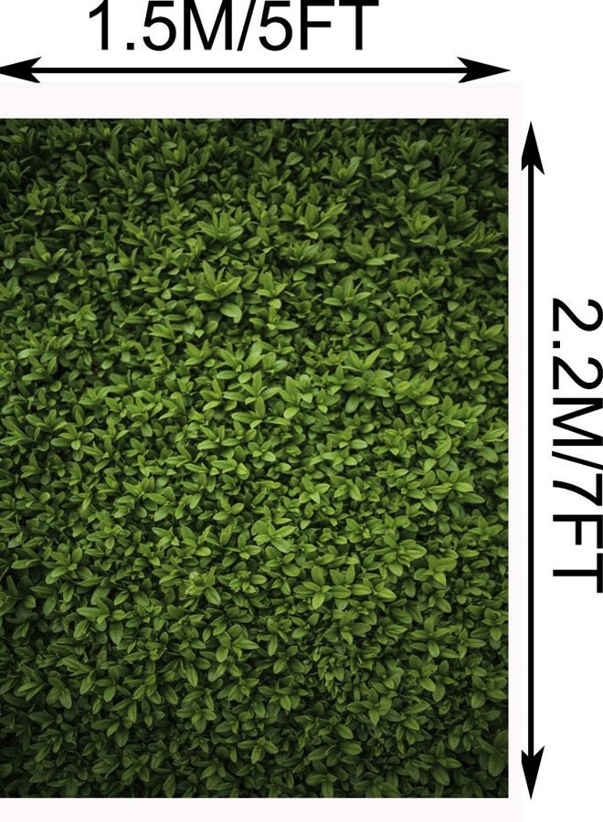 Laeacco 5x7FT Green Grass Design Nature Outdoorsy Vigour Backdrops Lawn Pattern Vinyl Backdrop 3D Effect Spring Summer Kids Birthday Photography Background Newborn Baby Children Photo Studio Props - Image 4