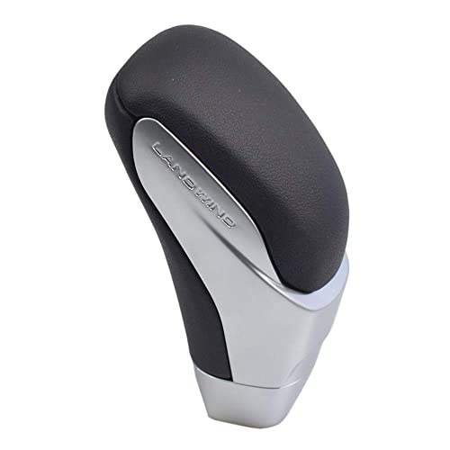 Kakulkomen Automatic Genuine Leather Car Shift Gear Knob Stick Lever Head for Mazda 3 5 6 8 Series MX-5 CX-5 CX-7 CX-9 (Black) - Image 1