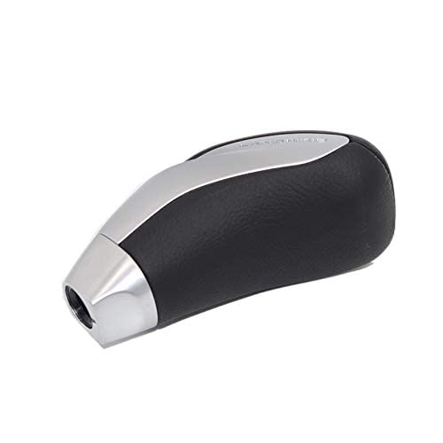 Kakulkomen Automatic Genuine Leather Car Shift Gear Knob Stick Lever Head for Mazda 3 5 6 8 Series MX-5 CX-5 CX-7 CX-9 (Black) - Image 3