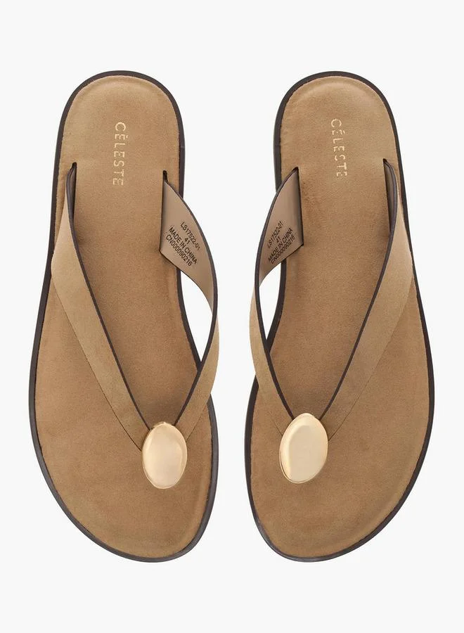 سيليست Women Slip-On Thong Sandals