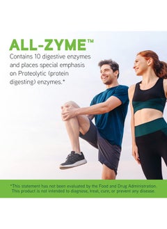 Davinci DAVINCI Labs All-Zyme - Dietary Supplement to Support Digestive Tract Function and Nutrient Absorption - with Calcium, Pepsin, Bromelain, Papain, Pancreatin and More - Gluten-Free - 90 Tablets  - Image 3