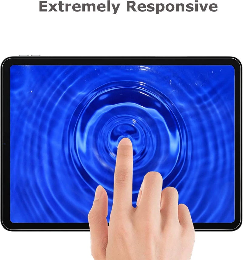 [عبوة من قطعتين] واقي زجاج مطلي لجهاز iPad الجيل العاشر بحجم 10.9 بوصة (نسخة 2022) – وضوح عالي / صلابة 9H - Image 5